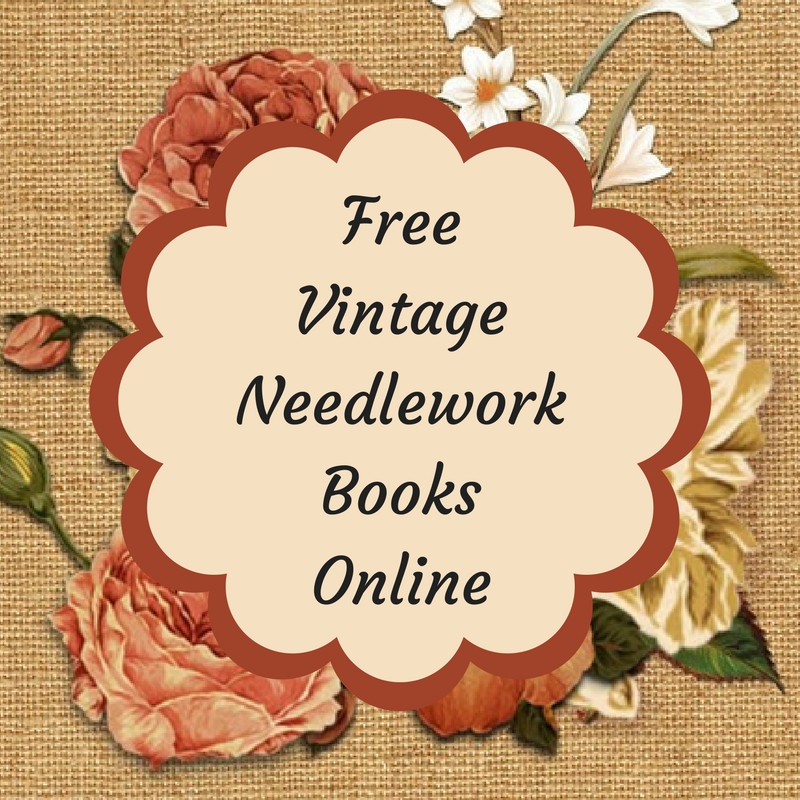 Free Vintage Needlework Patterns Online Rabbit Girl Crafts